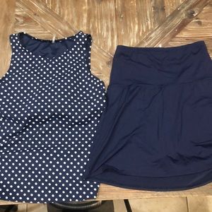 Lands’ end swimsuit set